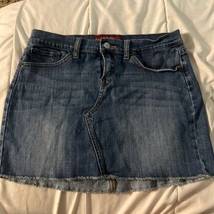 Vintage Lucky Brand Denim Mini Skirt